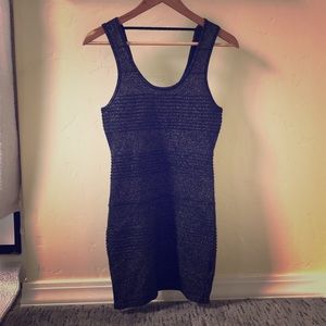 Short gold sparkle dress